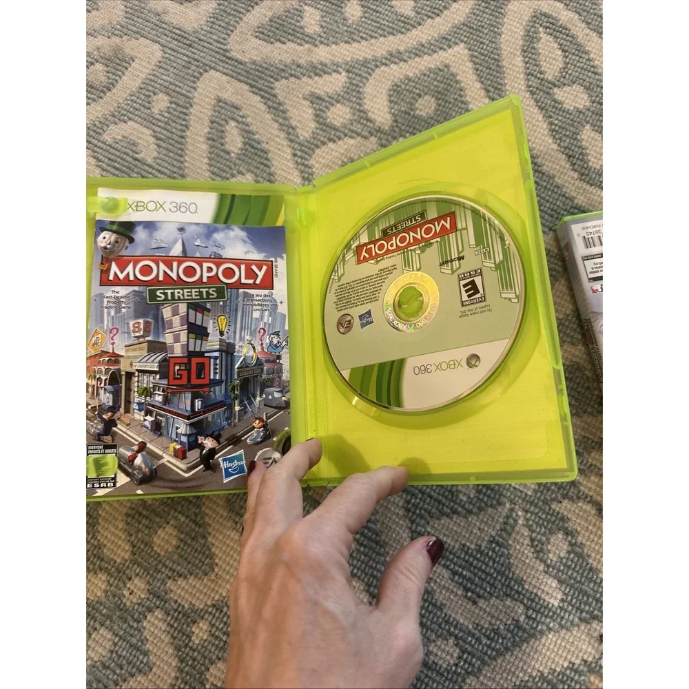 Monopoly Streets Xbox 360 Complete In Box W/Manual CIB Tested‎ Working